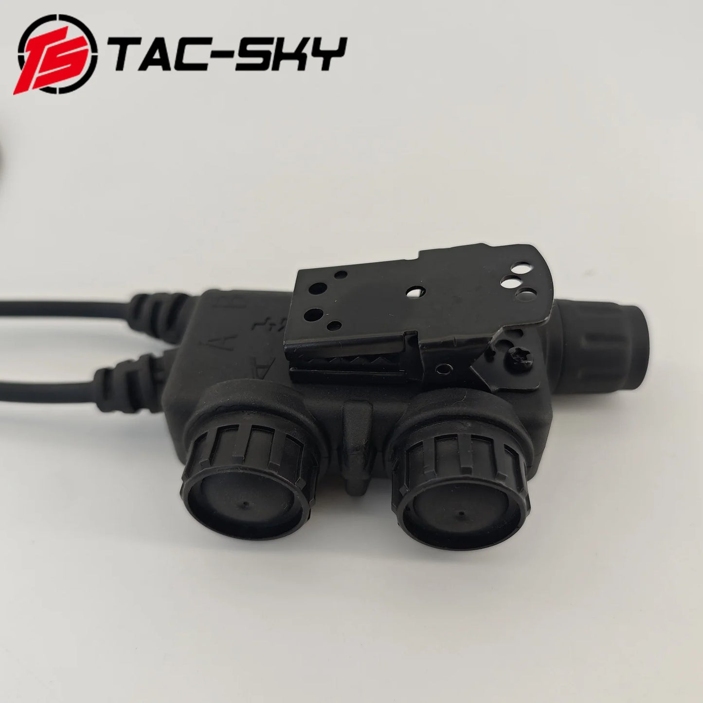 TS TAC-SKY V2 PTT 6pin Dual Comm - BLACK