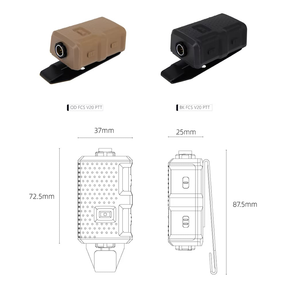 FCS V20 Single comm