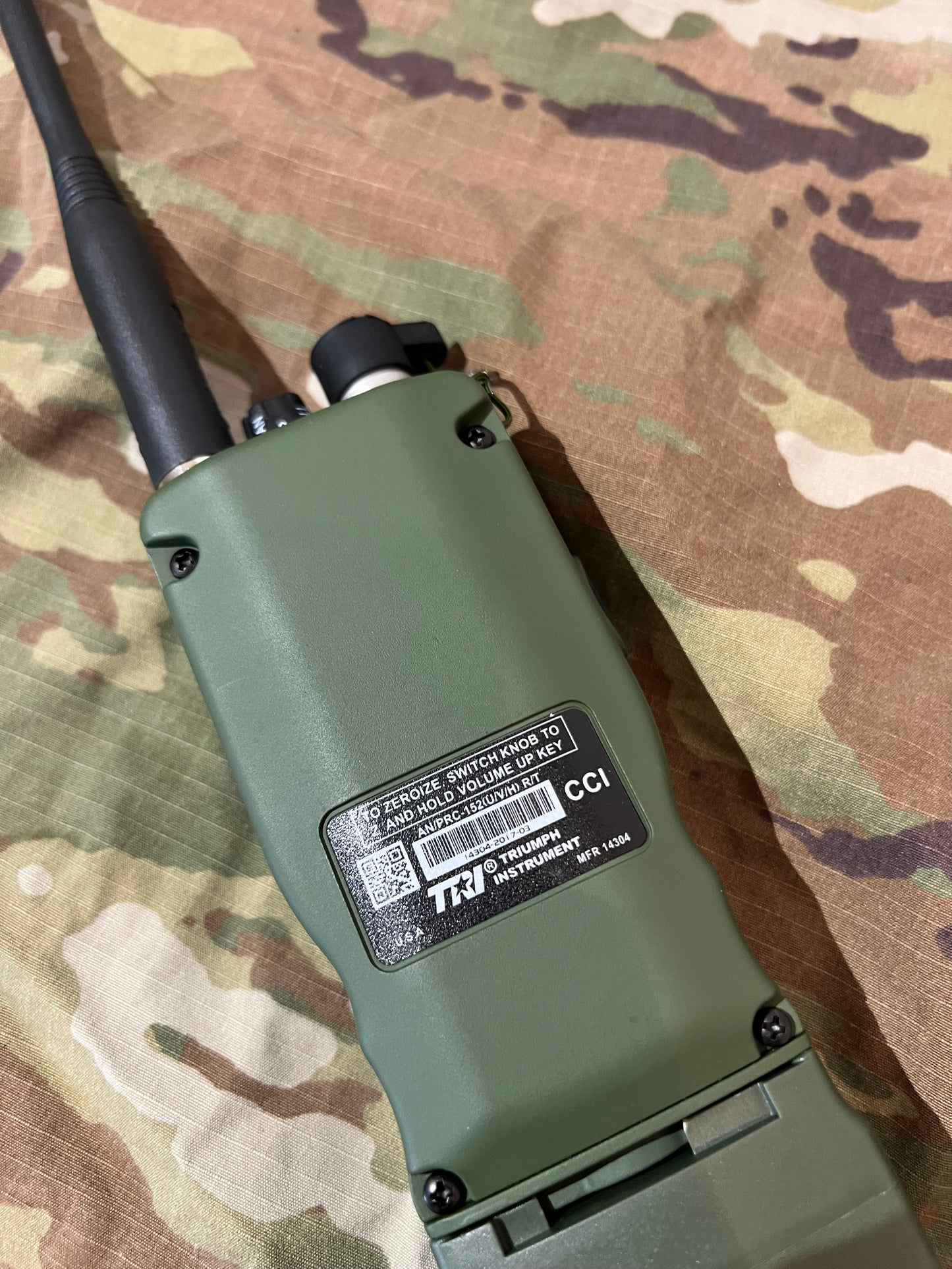 TRI PRC-152 (2024 Edition) – 12.6V / 15W Multiband Handheld Radio