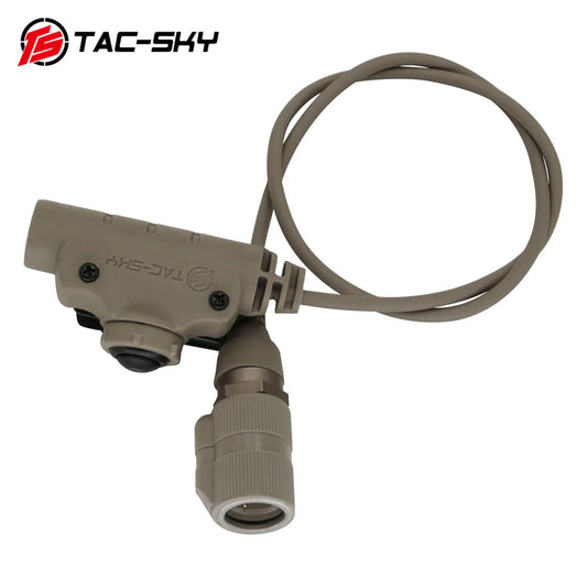 TS TAC-SKY Single comm 6-Pin PTT ( Dark Earth )